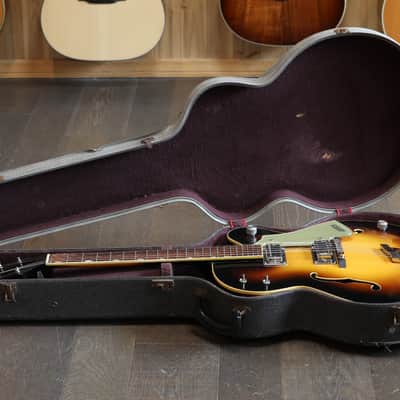 1972 Gretsch 6117 Double Anniversary Hollow-Body Electric Guitar Sunburst + OHSC image 21
