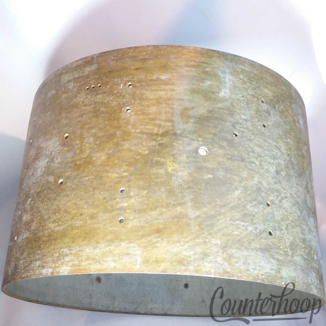 Gretsch 22x14"Bass Drum Shell 6Ply Jasper Maple Vintage 60s Round Badge Brooklyn — main photograph