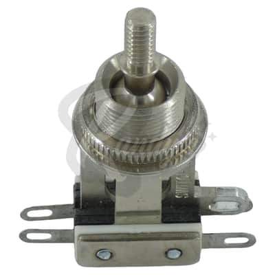Switchcraft SC3TSSN 3-Way Short Toggle Switch for Gibson® Les Paul® & SG® Guitars image 2