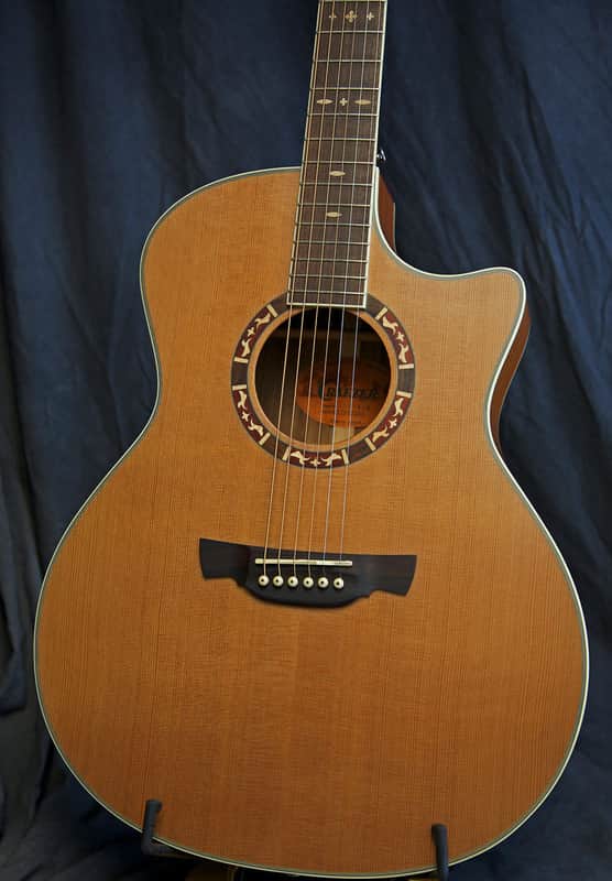 Crafter Guitars GAE-15/N Acoustic Electric Guitar | Reverb