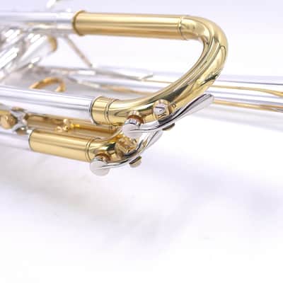 Carolbrass CTR-5000L-GST-Bb-SRL Mariachi Model Trumpet in Silver Plate image 5