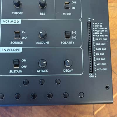 Moog Werkstatt-Ø1 Analog Synthesizer Kit 2020 - Present - Black image 14