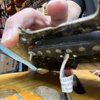 1956 Fender Telecaster, Natural Owned by Alice Stuart, History Piece, It's Been Moded & Refinished but It is very, very Kool image 11