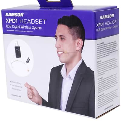 SAMSON XP106WDE 6" Portable Rechargeable Bluetooth Powered PA DJ Speaker+Headset image 9