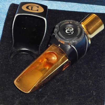 Claude Lakey 6* Apollo Tenor Sax Mouthpiece with Claude Lakey Compass Ligature Brass image 7