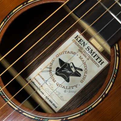 Ken Smith Stringed Instruments KS-J45 2024 - Curly Redwood and Laurel image 16