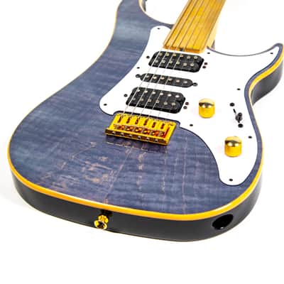 Vigier Excalibur Surfreter Fretless Electric Guitar Owned by Kiko Loureiro image 10