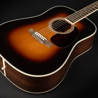 2022 Martin D-35 Standard Reimagined - 1935 Sunburst | USA All Solid Dreadnought Acoustic Guitar 3-Piece Back | OHSC image 6