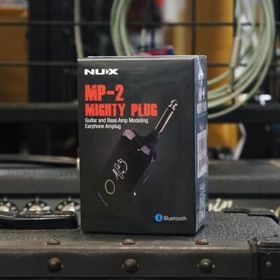 NuX MP-2 Mighty Plug Headphone Preamp with Amp Modeling Black image 1