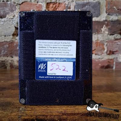 MAS Effects The Expanse Harmonic Tremolo Pedal w/ Box *USED* (Galactic Sparkle - 2020s) image 4
