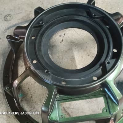 15" SPEAKER FRAMES UNIVERSITY C15 SUBWOOFER FRAMES WOOFER FRAMES SPEAKER PARTS PAIR ALUMINUM WITH CUSTOM PAINT image 6