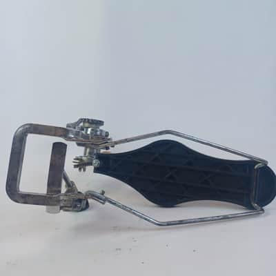*Jacques Capelle Excalibur Bass Drum Pedal Carbon Fiber Solid Footboard Twin 70s image 16