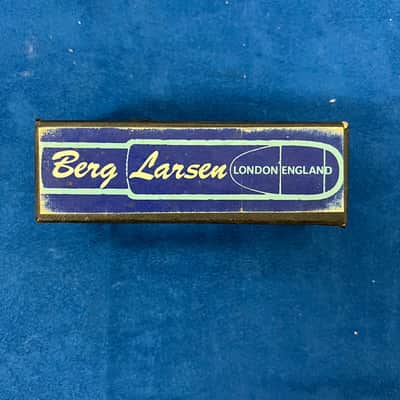 Vintage Berg Larsen Metal Alto Sax Saxophone Mouthpiece with Original Box Cap and Ligature 95/2 SMS image 13