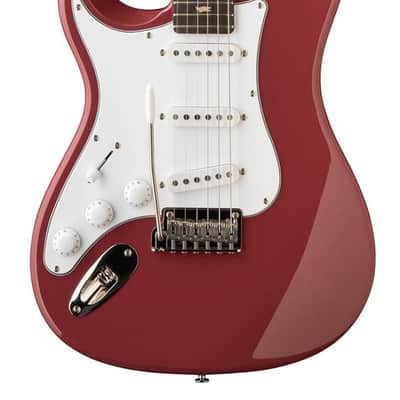 PRS SE Silver Sky 2025 - Present - Derby Red Left Hand image 1