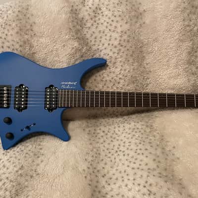 Strandberg Guitars Boden Essential 6 Galactic Blue/ Seymour Duncan Mark Holcomb Scarlet/Scourge Pickups image 1