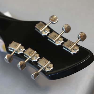 Minty! 1995 Rickenbacker 381JK John Kay Signature #233 of 250 Semi-Hollow Electric Guitar JetGlo + COA OHSC image 21