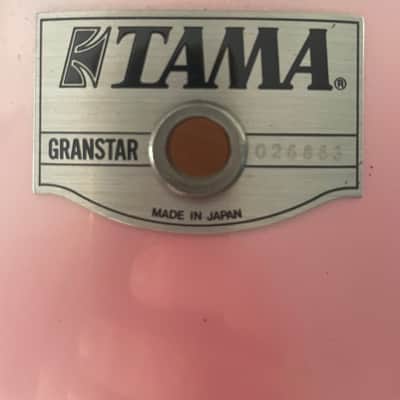 Tama Granstar année 90 - Rhodoïd Cherry rose image 11