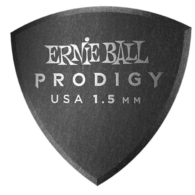 Ernie Ball 9332 Plettri Prodigy Large Black 1,5 mm Busta 6 image 1
