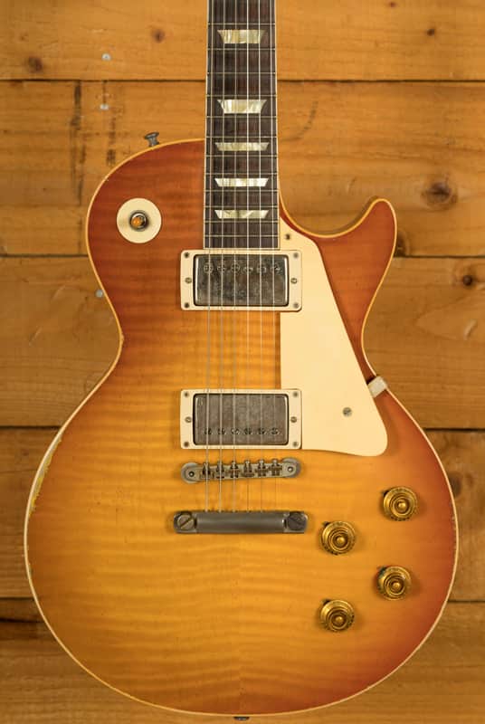 Gibson Custom Murphy Lab 1959 Les Paul Standard | Faded Peach Burst - Heavy Aged image 1