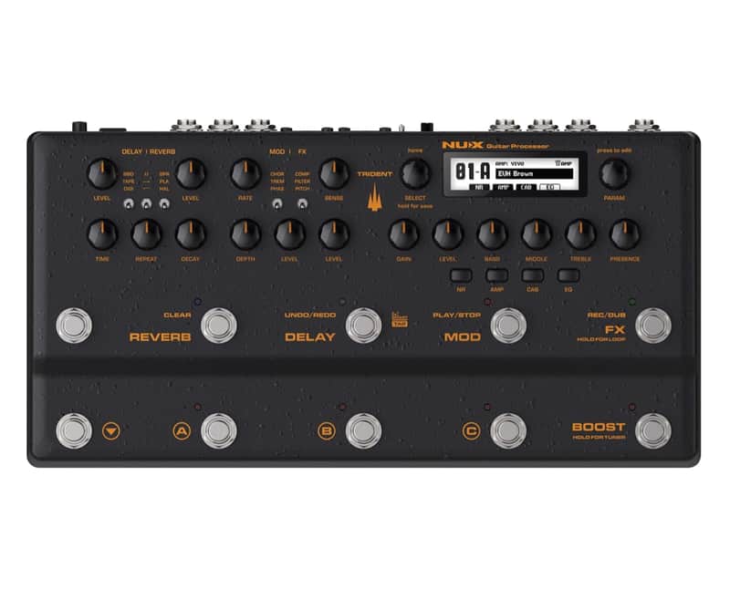 NUX Trident Guitar Processor Pedal - Open Box image 1