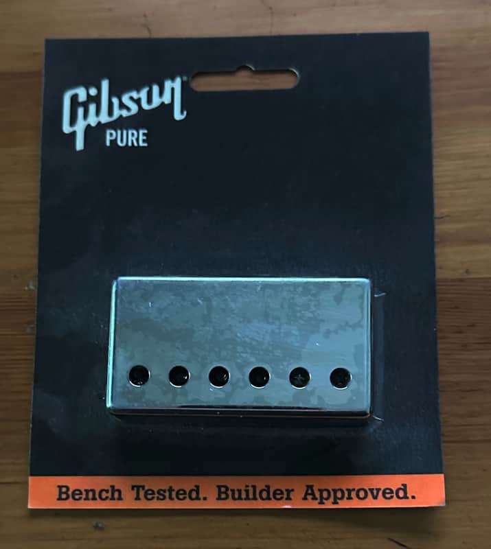 Gibson PRPC-015 Bridge Humbucker Cover 2010s - Chrome image 1