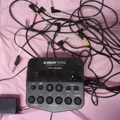 Alesis Module Electronic eDrum Total with 1/4" input Wiring Harness + Power Supply Single Zone for 3 Tom, 1 Snare, 3 Cymbals, Bass Drum, Hi-Hat MINT image 1