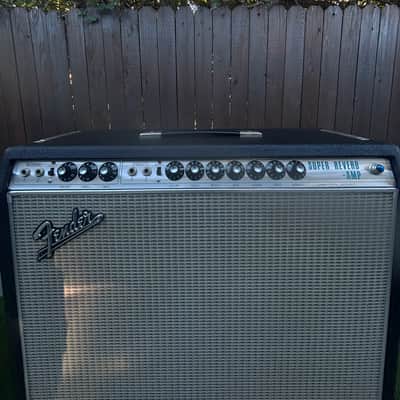 1969 Fender Silverface Super Reverb image 8