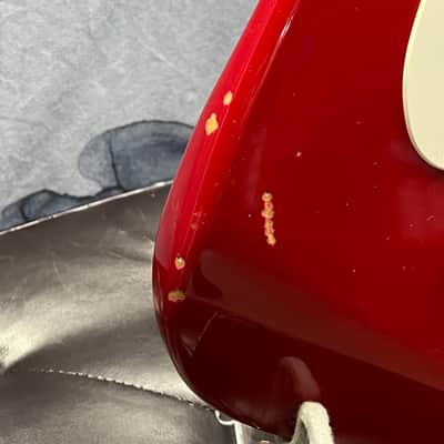 Squier Loaded 20th Anniversary Affinity Stratocaster Body Dakota Red image 4