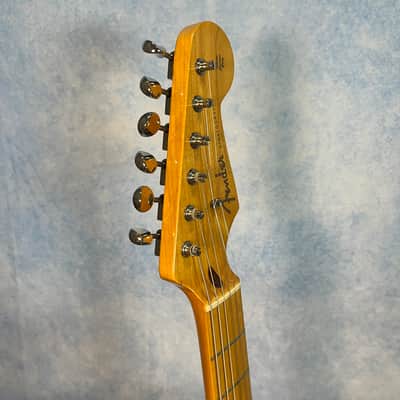 2006 Fender ST-57 70 TX Stratocaster Vintage White, Crafted in Japan, CIJ image 10
