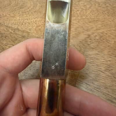 Nadir Guardala Studio Tenor Saxophone Mouthpiece - Silver plated image 4