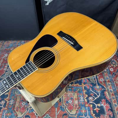 Yamaha L6 Solid Top Dreadnought w/Hard Case - 1982 image 22