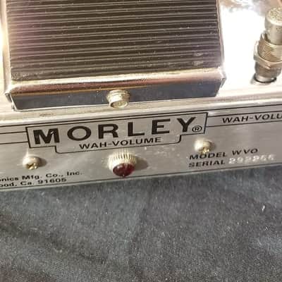 Morley WVO Vintage Wah/Volume 70s Chrome image 9