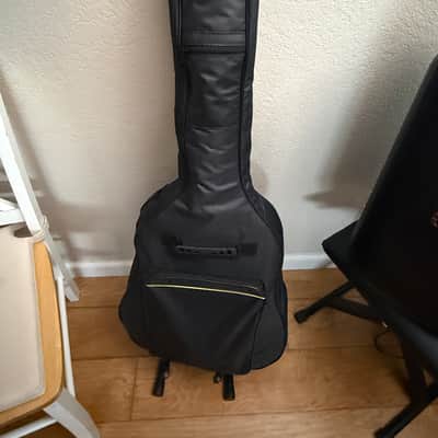 Yamaha F335-BL Dreadnought Acoustic Guitar 2010s - Black image 2