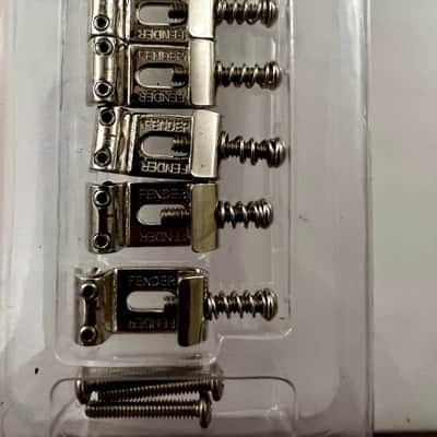 Fender Stratocaster Saddles (6) image 2
