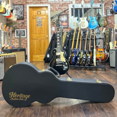 Heritage Custom Shop Core Collection H-150 Artisan Aged - Ebony. NEW (Authorized Dealer) image 18
