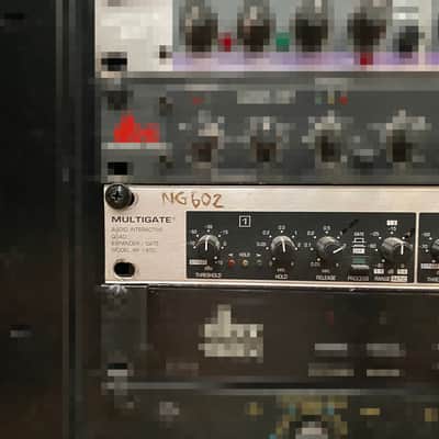 Behringer Multigate XR1400 Audio Interactive Quad Expander / Gate 1990s - Black / Silver image 3