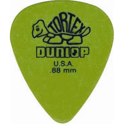 Immagine Dunlop 418R Tortex Standard Green .88 - 1