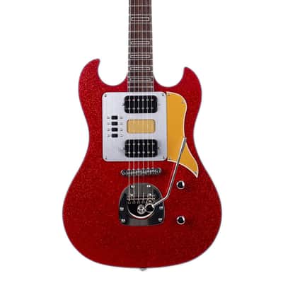Eastwood P-49 Batwing DLX-Red Sparkle image 1