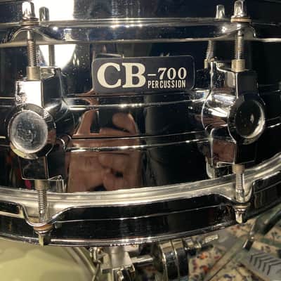 CB-700 - 5x14" Snare Drum 10-Lug Parallel Throw Off Chrome 1980's image 4