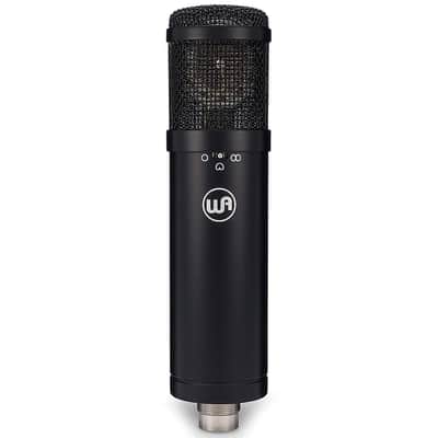 Warm Audio WA-47jr Black Transformerless FET Condenser Microphone Mic, Black image 1
