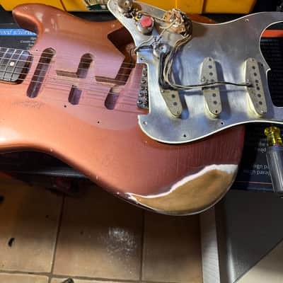 Fender Stratocaster 1964 - Burgundy Mist image 14
