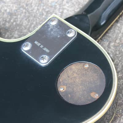 1972 Greco Japan EG-420B  Les Paul Custom (Ebony) image 8