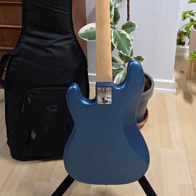 Fender American Precision PJ Bass BRAND NEW Lake Placid Satin Matte Blue Performer Precision Jazz PJ 4-String USA Bass Guitar image 15