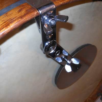 Vintage 1967 Ludwig Script Logo Chrome-Plated Bass Drum Muffler * EXCELLENT CONDITION * image 5