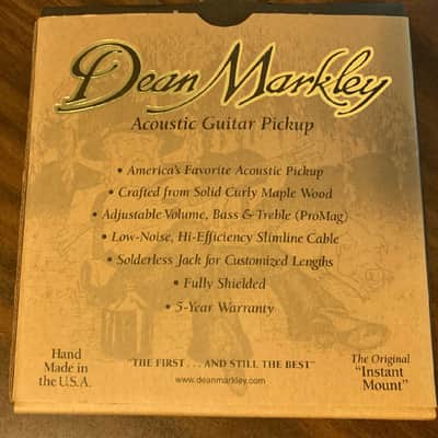 Dean Markley ProMag Plus Acoustic Guitar Pickup 3010, NEW in Box ! image 2