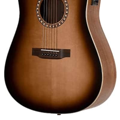 Teton STS100CEDVS-L Dreadnought Cutaway Spruce Top 6-String Acoustic-Electric Guitar, Left-handed image 1