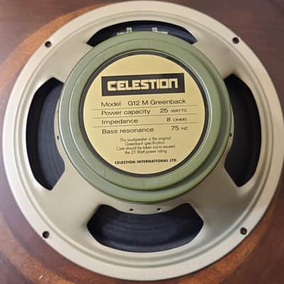 Celestion G12M Greenback Speaker 8 ohm image 1