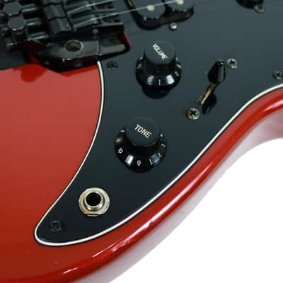 1991 Fender Prodigy Electric Guitar in Metallic Red Finish image 10