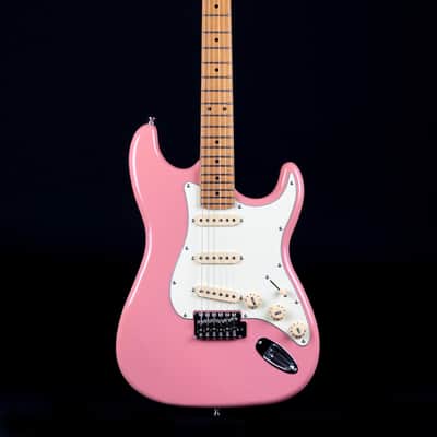 Electric Guitar Jet Guitars JS-300 JS300 BGD Burgundy Pink Free Setup image 2