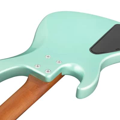 Sadowsky MetroExpress 24-Fret Modern Bass, Morado Fingerboard, 4-String - Solid Sage Green Metallic High Polish image 6